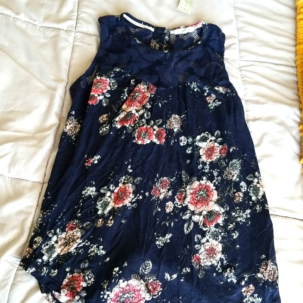 Floral Maurices Top